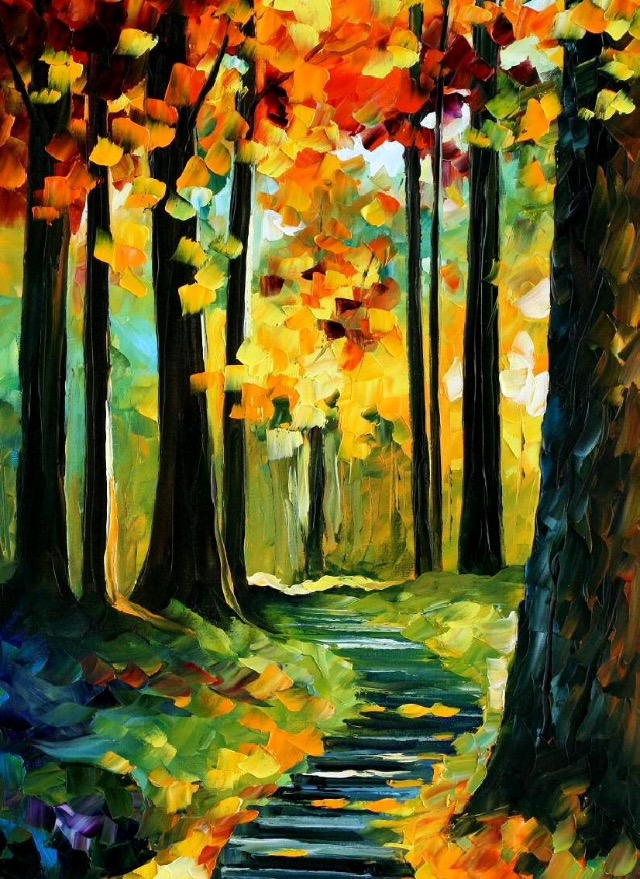 Trees and a Path